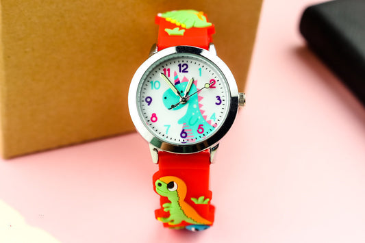 Kid's 3D Silicone Dinosaur Watch