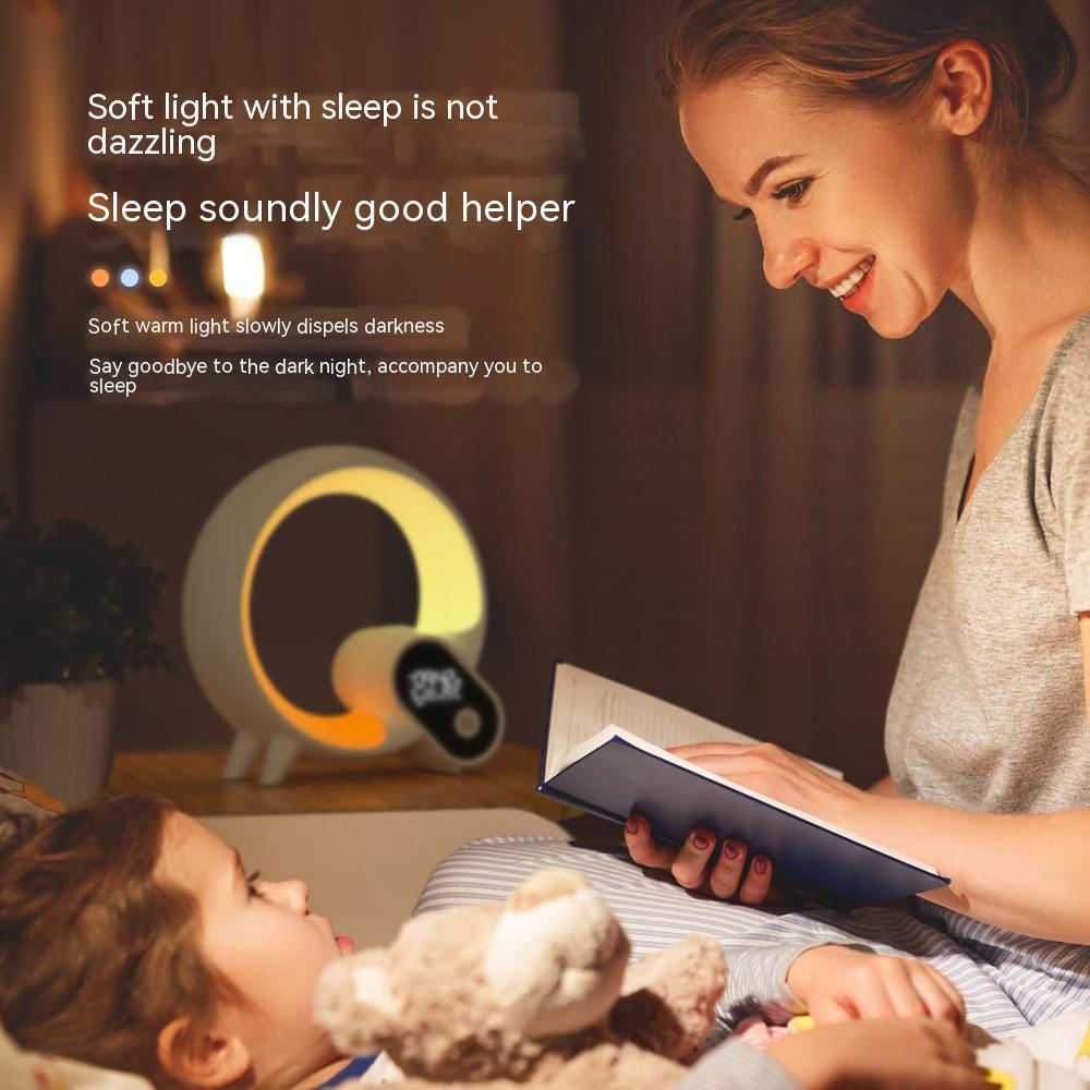 Creative Q Colourful Atmosphere Light Alarm Clock Bluetooth
