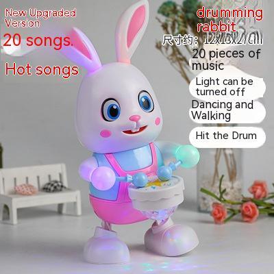 Singing Dancing Swing Adorable Rabbit Robot Toy
