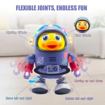 Baby Duck Toy Musical Interactive Toy with Lights and Sounds Dancing Robot