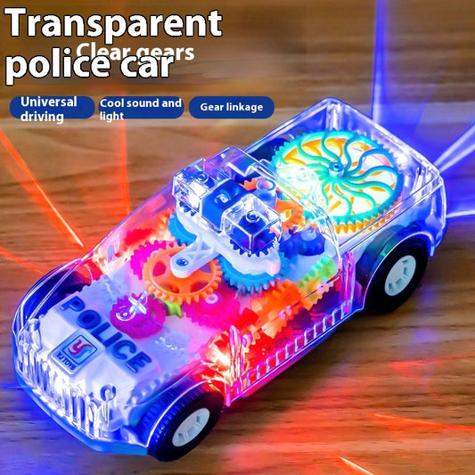 Children's Toy Transparent Body Simulation Siren Sound Children's Electric Toy