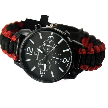 Unisex Multifunctional Survival Camping Watch