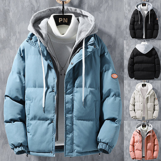 Men's Fashion Hooded Two Piece Jacket