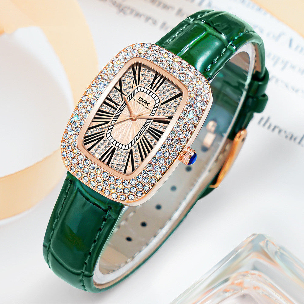 Women's Diamond Elegant Retro Watch