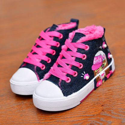 Girl's Canvas Sneakers