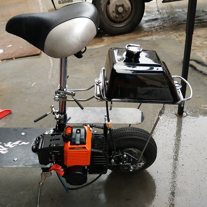 Foldable Scooter Two Stroke Pedal Assist