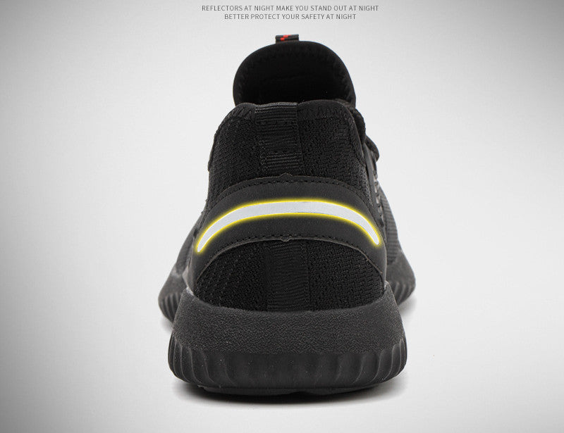 Unisex Breathable Anti-Smashing Work Safety Shoes