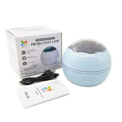 Rotating Starry Sky Projection USB Night Light