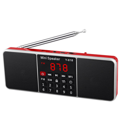 Y-618 Retro Mini Bluetooth Speaker