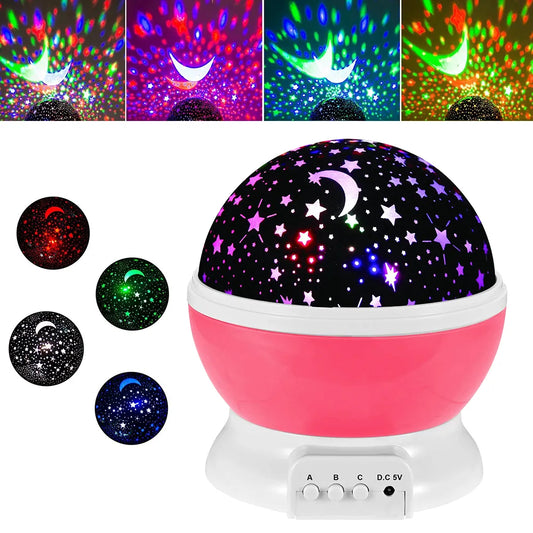 Moon Galaxy Projector Night Light