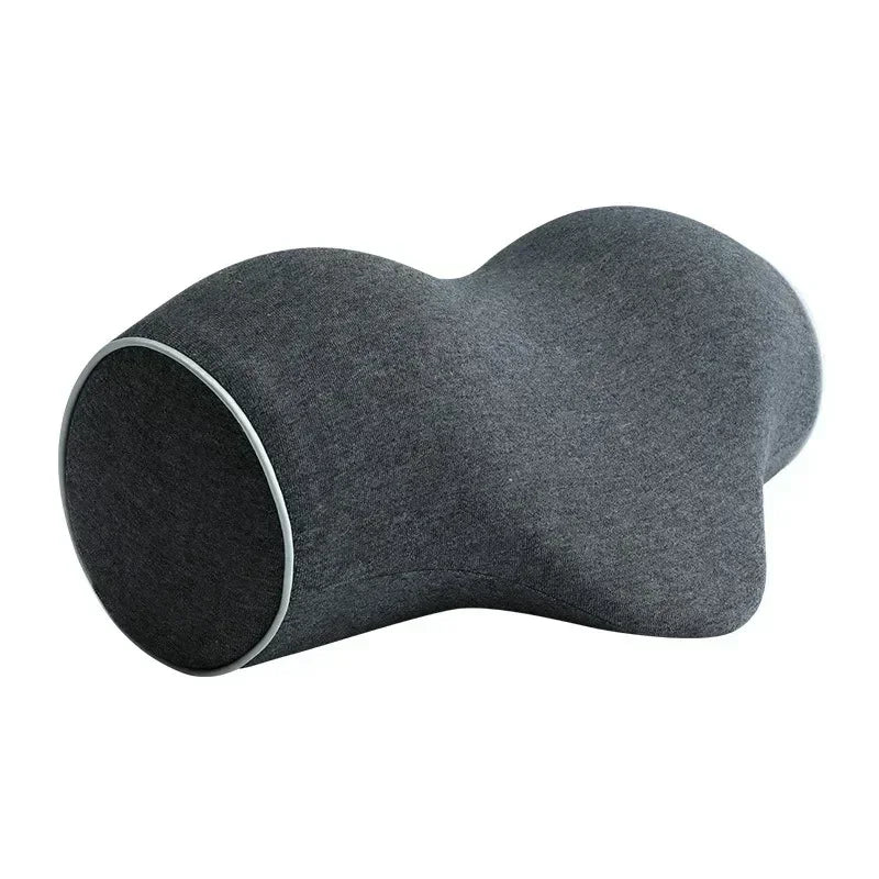 Cervical Spine Antiarch Traction Pu Memory Pure Cotton Cover Portable Neck Pillow Comfortable